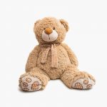 Checkered Baggy Pants Custard